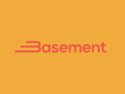 Basement Logo brand creation brand design brand identity branding colorful graphic design logo logo design logotype logotype design monogram logo typography