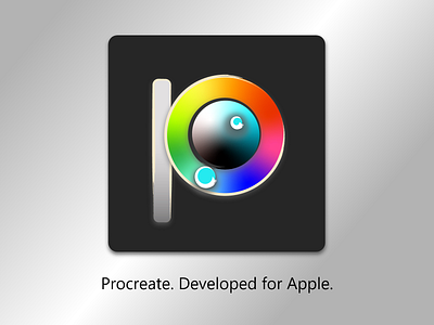 procreate app redesign logo design