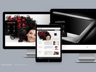luxurite website luxurite sgr web web design
