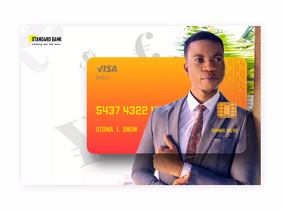 Debit Card Flyer Concept design graphic design