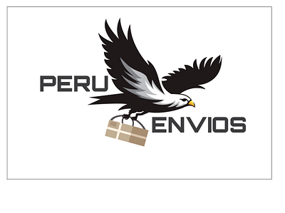 logo peruenvios illustration logo logo designer vector