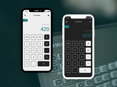 #DailyUI #003 - Calculator Design app design calculator design design figma mobile app mobile ui uidesign uiux user interface