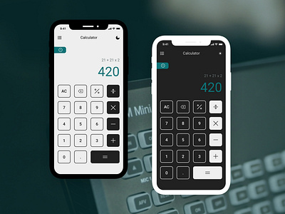 #DailyUI #003 - Calculator Design