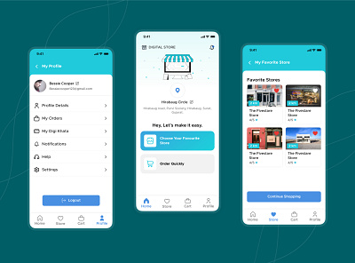 E-Commerce App app design design figma mobile app mobile ui ui uidesign uiux