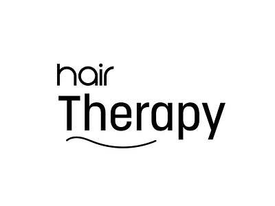 Hair Therapy Logo beauty beauty logo beauty product beauty salon brand design brand identity branding hiar logo logodesign salon salon logo therapy vector