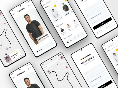 Ecommerce app Design kit