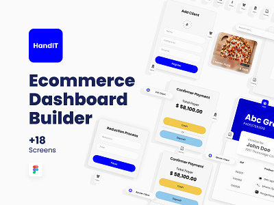 Dashboard Ecommerce Kit dashboard ecommerece figma ui