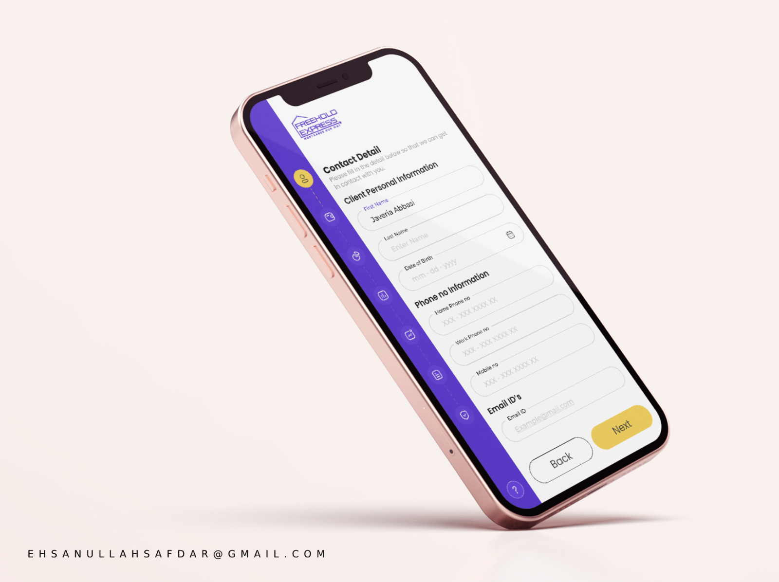 Input form Responsive by Ehsan_Ullah_Safdar on Dribbble