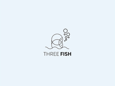 Three Fish Logo Design