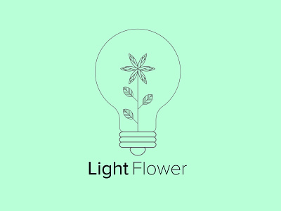 Light Flower Logo Design