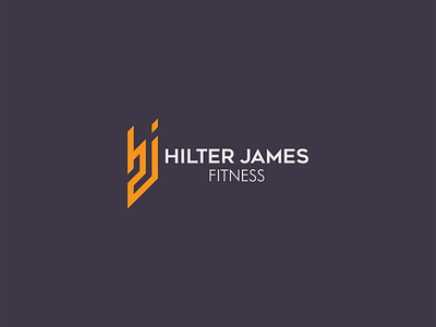 Hilter James Fitness Logo Design