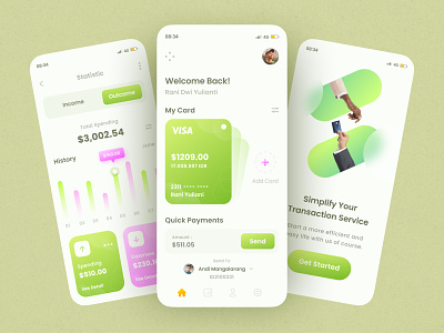 Pay On - Financial Apps Design