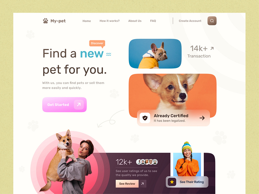 My Pet Pet Adoption by Calvin Andreas 💥 for Keitoto on Dribbble