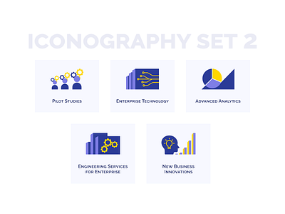 AMAY Design Solutions | Iconography Set 2 brand identity branding figma geometric logo icon icon design iconography icons indian logo logodesign logos startup branding startup logo