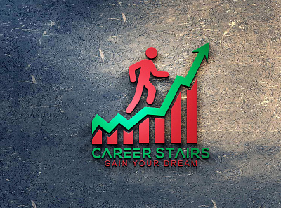 Career Stairs branding design graphic design hand written logo handwrittenlogo logo logodesign luxury signature logo