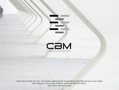 CBM - China Building Material building materials logo construction business logo construction logo logo design logodesign