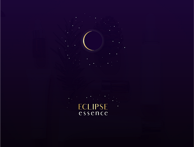 ECLIPSE Essence cosmetics logo logo design logodesign makeup logo