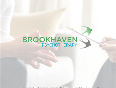 BROOKHAVEN Psychotherapy logo design logodesign psychotherapy