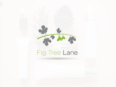 Fig Tree Lane cosmetics logo logo design logodesign makeup logo