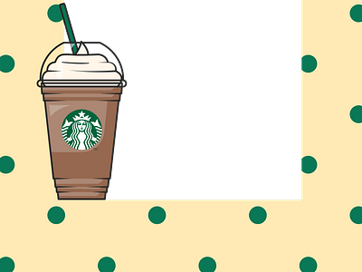 Starbucks Coffee Frame