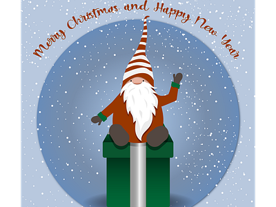 Scandic gnome wishes you a merry Christmas