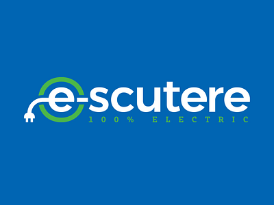 e-scutere logo design