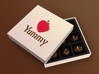 Yummy Logo Design branding creative design design identitate vizuala logo logo design visual identity