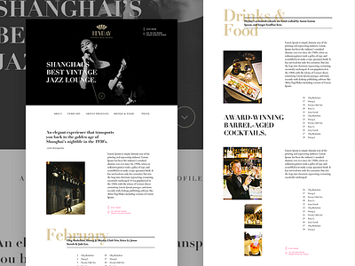 Heyday site heyday jazz magazine print shanghai ui web