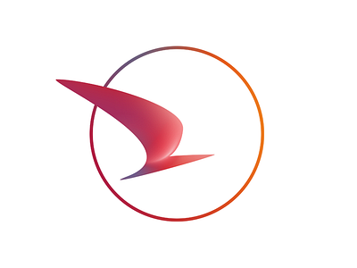 Birdie airline bird brand logo