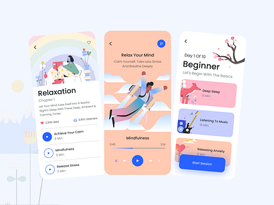 Relaxation App UI