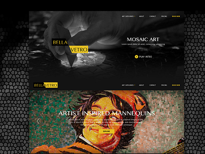 Homepage artdirection black branding dark design logo typography ui ux webdesign website wip