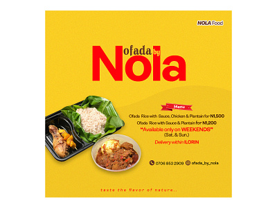 NOLA FOOD creativity design graphic design visual communication