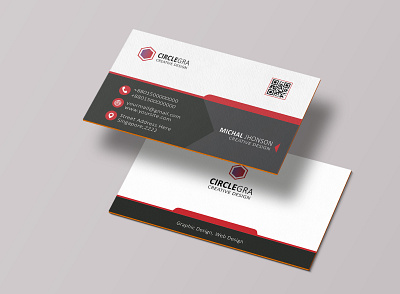 Modern Business Card ashik985 business card creative business card mehedi hasan ashik minimal