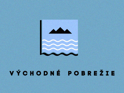 Východné pobrežie logo design