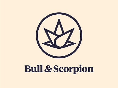 Bull & Scorpion austin branding design illustration logo mezcal typography