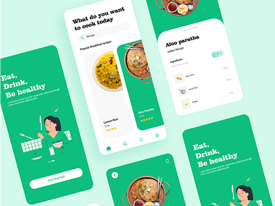 Cooking App page