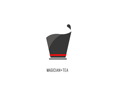 tea + magic branding design icon illustration illustrator logo minimal typography ui vector
