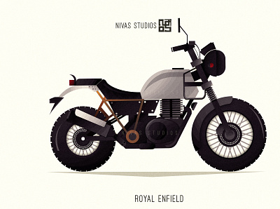 RoyalEnfield animation branding design icon illustration illustrator minimal ui vector website