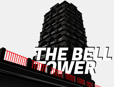 The BellTower concept art creative design digitalart illustration art perspective perspective mockup photoshop
