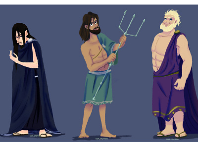 great brothers great gods character gods illustration myhology