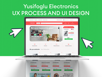 Yusifoglu Electronics UX/UI Design