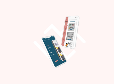 Youngersblog Mobile App appdesin branding ui ui designing ux