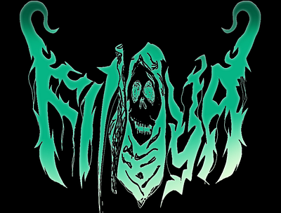 Metal Band Logo Type branding design graphic design illustration logo vector