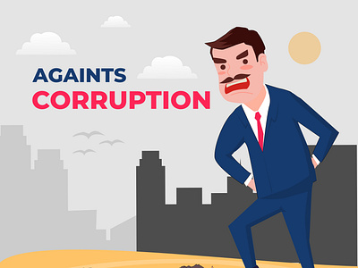 anti corruption poster design