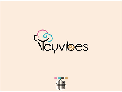 icyvibes graphic design logo vector