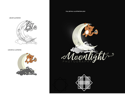 Moonlight design graphic design illustration logo vector