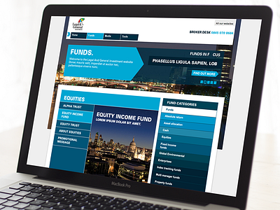 Equity funds website