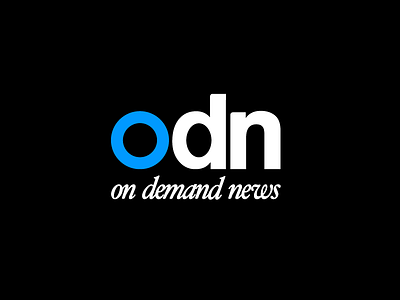 odn logo branding entertainment logo news social ui