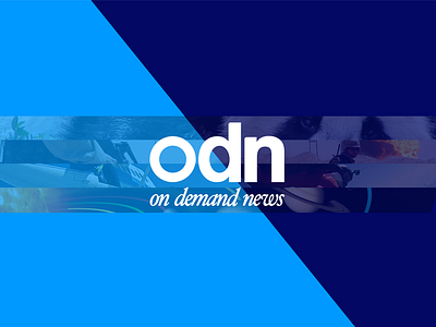 odn branding branding entertainment logo news social ui