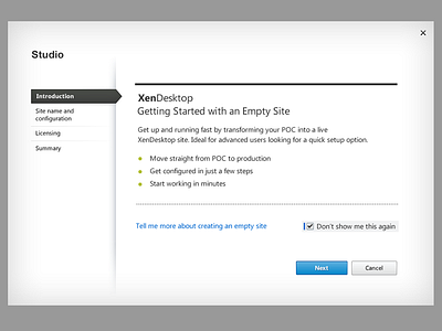 Citrix Studio Simplified graphics illustration instruction interaction light simplified technology ui ux